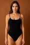 3 Pieces of Snap Fastener Badi Gray Premium Cotton Lycra Bodysuit - 4