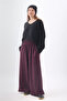 Oysho Wide Trousers Burgundy