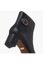 Women Block Heel Ankle Boots - 5