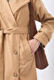 Windbreaker Classic Trench Coat Brown - 3