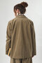 Basic Corduroy Jacket Beige - 6