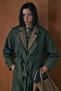 Windbreaker Classic Trench Coat Khaki - 3