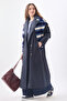 Windbreaker Classic Trench Coat Navy Blue - 2