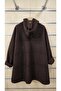 Italian Boucle Jacket with Hood, Plain Pattern - 6