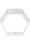 Shapes Cookie Cutter 7-Piece Gift Set-Includes Squares, Rectangle, Triangle, Hexagon, Circle, He - 7