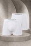 Men's Casual Comfort Daily 2-Piece White Boxer
