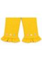 16010-26 Girls' Elastic Waist Lace-Up Floral Embroidered Ruffle Hem Pants 1–4 Years - 8