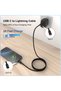 100W USB C to Lightening port 1M Cable with PD & QC 3.1 Fast Charging and Data Transfer - 5
