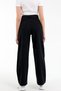 Ravelyn Relax Fit Black Women's High Waist Loose Comfortable Cut Casual Jean Trousers - 6