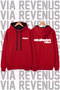 We Always Rise Printed Unisex Wide Fit Hooded Hoodie Sweatshirt