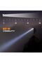 مصباح أمامي LED مكون من قطعتين، بقوة 120 لومن مع بطاريات - 6