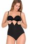 Agrafl Chest Support Corset with Underbust Snap Fasteners |   Firming and Lifting Structure for Abdomen and Hips |   Areas of Regional Pressure |   Silicone Anti-Slip Texture |   Women's Corset That Helps Reduce Size 9105