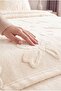 Bow Embossed Single Blanket |   Wellsoft Bedspread 180X230 cm |   1 Wellsoft Pillowcase - 2