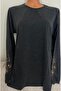Er Clothing Winter Cotton Combed Cotton Blouse Long-Sleeve O-Neck Sleeve Embroidery Smoked - 2