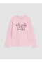 Two Mt Shop Quality Pink Oval Collar Girls' T-Shirt