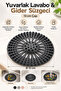 Sink Drain Strainer – Practical Strainer for Kitchen and Bathroom, Anti-Clogging Aid