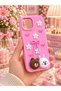 Compatible with iPhone 13/14 - Cute Silicone Phone Case with Embossed 3D Bow & Daisy Pattern - Camera Protected - 2
