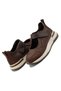 Women's Brown Velcro Mary Jane Sneaker Thick Sole Casual Sports Shoes - 3