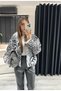 ZEBRA DESEN BOMBER CEKET - 4