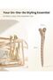 Matte Metal Duckbill Hair Clips for Styling & Precise Sectioning - 6