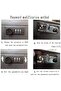 Portable Metal Safe Box with Combination Lock - 3