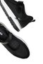 Women's Black Velcro Mary Jane Sneaker Thick Sole Casual Sports Shoes - 5