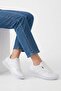 Women's Black and White Sole Mesh Anorak Laced Lightweight Sneaker Comfortable Running Shoes with Non-Slip Soles - 8