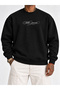 Crew Neck Sweatshirt Oversize Tutto Passa 3 Thread Count Minimum