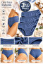 High Waist Women's Panties 3-Pack - 3