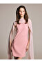 Halter Roba Neckline Tulle Mini Evening Dress for Style Seekers from Uzg Store - 2