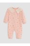 Quality Pieces from Çelebi Store Bebe Roba Collar Printed Baby Girl Jumpsuit