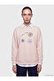 Rmz Gi̇yi̇m Farkiyla Floral Embroidered Women's Thick Sweatshirt