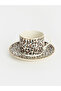 I Leopard Embroidered Porcelain Coffee Cup Set for Six People from Freezen Store - 3