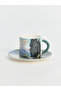 Rmz Gi̇yi̇m Farkiyla 2-Person Porcelain Coffee Cup Set 90 ml - 2