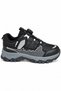 Children's Black Smart Lace-Up Thick Sole Outdoor Casual Sports Shoes - 6
