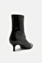Side Zipper Thin Heeled Women's Stretch Boots Bootie - 5