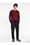 Esvab • Modern & Distinctive Checkered Embroidered Men's Pajama Bottoms