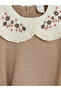 I Bebe Roba Collar Baby Girl Embroidered Sweater from Freezen Store - 3