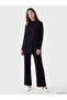 Esvab • Modern & Distinctive Half Fisherman Roba Collar Women's Knitwear Tunic - 2