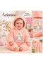 Cute Elephant Embroidered Welsoft Hooded 2-Piece Baby Set - 2