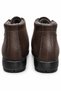 Printed Genuine Leather Non-Slip Sole Fully Fur-Lined Orthopedic Mother Boots - 5