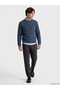 Rmz Gi̇yi̇m Farkiyla Zero Roba Collar Men's Thick Sweatshirt - 2