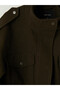 Uzg Store's Women's Cashmere Jacket with High Collar and Loose Fit for Style Enthusiasts - 7