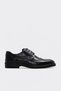 Genuine Leather 344Ma002 Black Men's Classic Shoes