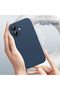 Magnetic Silicone Case for iPhone 16, Ultramarine - 4