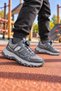 Children's Smoked Smart Lace-Up Thick Sole Outdoor Daily Sports Shoes - 4