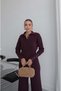 Mürdüm Lara Knitwear Blouse and Pants Set - 2