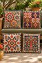 3D Ethnic Patterned 4-Piece Throw Pillow Cover Set