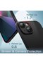 iPhone 14 Case 0.35mm Ultra Thin Matte Surface with Camera Protection Minimal Cover Feel Like Using No Case Feather-Light Full Black - 3
