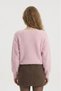 Women's Bearded Knitwear Sweater Boat Neck Batwing Sleeve Soft Textured - 4